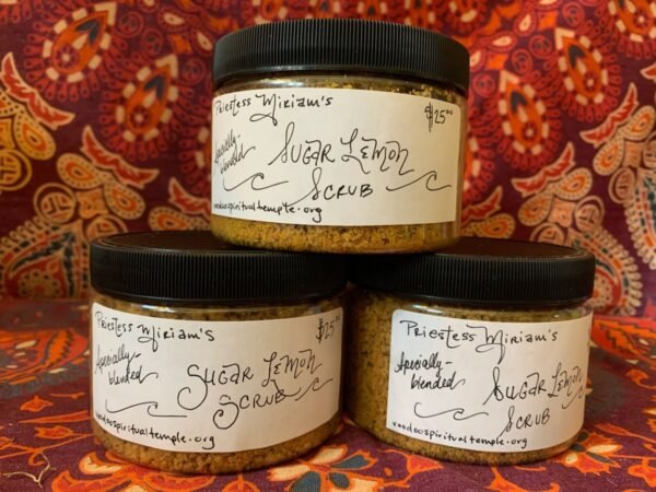 Sugar Lemon Scrub